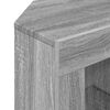 vidaXL Eck-LED-TV-Schrank Graues Sonoma 106 x 40 x 50 cm Holzwerkstoff
