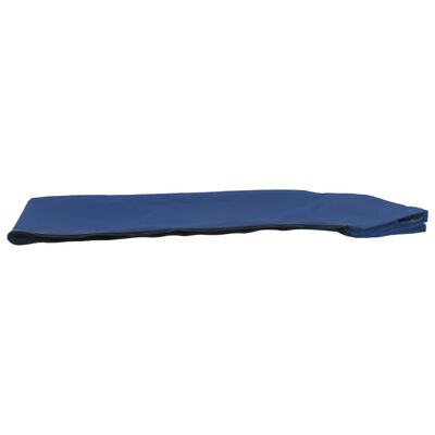 vidaXL 3-Bow Bimini Top Blau 183x196x137 cm