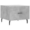 vidaXL Couchtische 2 Stk. Betongrau 50x50x40 cm Holzwerkstoff