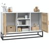 vidaXL Sideboard Wei&szlig; 105x30x65 cm Holzwerkstoff