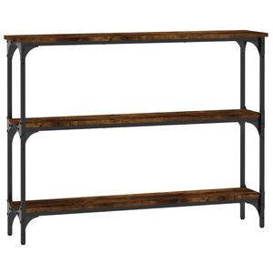 vidaXL Konsolentisch R&auml;uchereiche 100x22,5x75 cm Holzwerkstoff