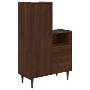 vidaXL Schrank BILBAO Karamell 100 x 45 x 160 cm