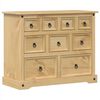 vidaXL Kommode Corona 101x45x82 cm Massivholz Kiefer