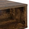 vidaXL Couchtisch Ger&auml;ucherte Eiche 105 x 50 x 32,5 cm Holzwerkstoff