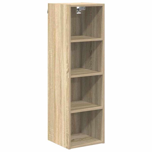 vidaXL H&auml;ngeschrank Sonoma-Eiche 30 x 29,5 x 100 cm Holzwerkstoff