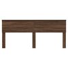 vidaXL Kopfteil Braun Eichen-Optik 200 cm Holzwerkstoff