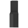 vidaXL Wandregal Hochglanz-Grau 100x18x53 cm Holzwerkstoff