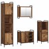vidaXL Badezimmerschrank-Set 4 stk. Altholz 40 x 36 x 181 cm