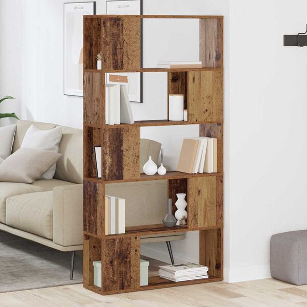 vidaXL TV-Schrankset Wandmontiert Braun 80 x 24 x 156 cm Holzwerkstoff