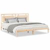 vidaXL Massivholzbett Extra Lang ohne Matratze 200x210 cm