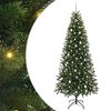 vidaXL K&uuml;nstlicher Weihnachtsbaum Gr&uuml;n 240 cm PE und PVC