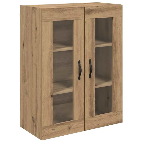 vidaXL Wandschrank Artisan-Eiche 69,5 x 34 x 90 cm