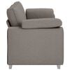 vidaXL Sofa 178cm Taupe Stoff