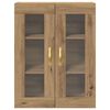 vidaXL Wandschrank Artisan-Eiche 69,5 x 34 x 90 cm Holzwerkstoff