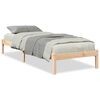 vidaXL Massivholzbett Extra Lang ohne Matratze 100x220 cm Kiefernholz
