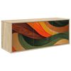 vidaXL Wandmontierter TV-Schrank BONN 102 x 33 x 40 cm Sonoma-Eiche