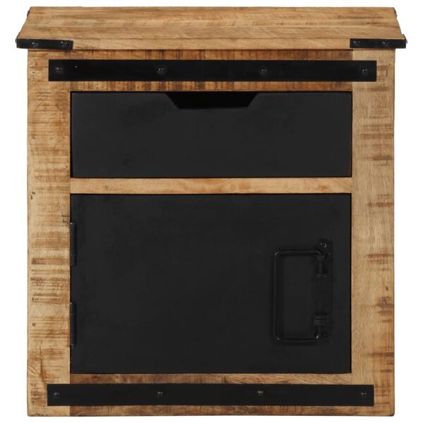 vidaXL Nachttisch 45x40x45 cm Massivholz Mango