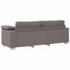 vidaXL Sofa Taupe 219 x 77 x 82 cm Stoff