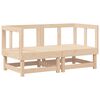 vidaXL Ecksofas mit Kissen 2 Stk. Massivholz Kiefer