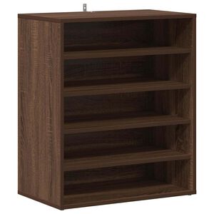 vidaXL Schuhschr&auml;nke 60 x 35 x 70 cm Braun Eichen-Optik