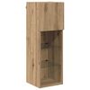 vidaXL Wandmontierte TV-Schr&auml;nke 2 pcs Artisan-Eiche 30,5 x 30 x 90 cm