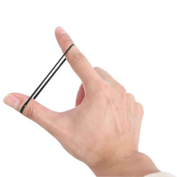 vidaXL Flechtb&auml;nder f&uuml;r Pferde 500 Stk. Schwarz Silikon