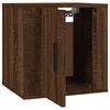 vidaXL TV-Wandschrank Braun Eichen-Optik 40x34,5x40 cm