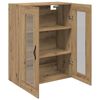 vidaXL Wandschrank Artisan-Eiche 69,5 x 34 x 90 cm