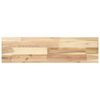 vidaXL Schweberegal 80x20x4 cm Massivholz Akazie Unbehandelt