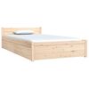 vidaXL Bett mit Schubladen 90x190 cm