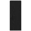 vidaXL Wandschrank Schwarze Eiche 34,5 x 34 x 90 cm Holzwerkstoff
