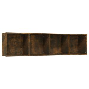 vidaXL B&uuml;cherschrank/TV-Schrank R&auml;uchereiche 143x30x36cm Holzwerkstoff
