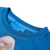 Kinder-Langarmshirt Petrolblau 116