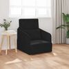 vidaXL Klappsofa Bett Schwarz 65 x 80 x 83 cm Samt