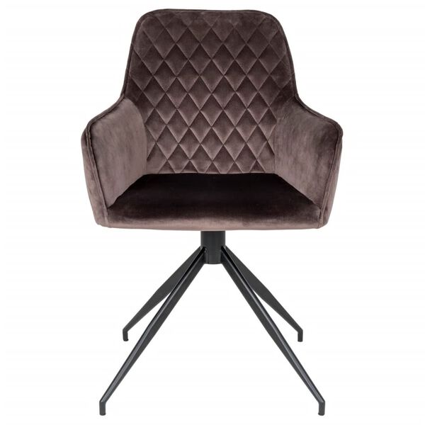 House Nordic Esszimmerstuhl Ava Drehbar Braun