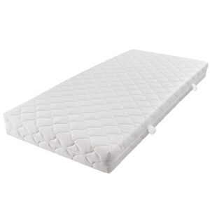 vidaXL Matratze mit waschbarem Bezug 200&times;180&times;17 cm H3