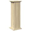 vidaXL Postament mit Stauraum Sonoma-Eiche 31x30x90 cm Holzwerkstoff