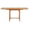 vidaXL 5-tlg. Garten-Essgruppe Massivholz Teak