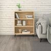 vidaXL Sideboard Sonoma-Eiche 69,5x32,5x90 cm Holzwerkstoff