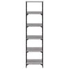 vidaXL B&uuml;cherregal Grau Sonoma 50x33x188,5 cm Holzwerkstoff