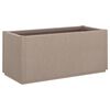 vidaXL Pflanzk&uuml;bel Hellbraun 80x36x35 cm PP
