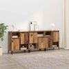 vidaXL Sideboards 3 pcs Altholz 60 x 35 x 70 cm Holzwerkstoff