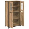 vidaXL Highboard Artisan-Eiche 62 x 32 x 106,5 cm Holzwerkstoff