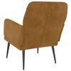 vidaXL Sessel Braun 62x79x79 cm Samt