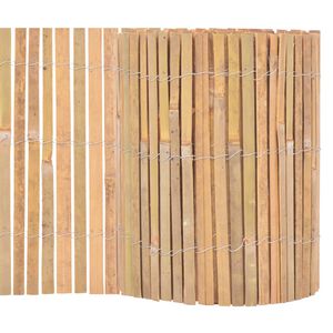 vidaXL Gartenzaun Bambus 1000&times;30 cm