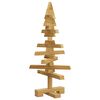 vidaXL Holz Weihnachtsbaum Massives Kiefernholz