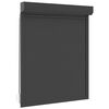 vidaXL Rollladen Anthrazit 120 x 150 cm Aluminium und Polyurethan