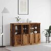 vidaXL Sideboard Altholz 142,5 x 37 x 100 cm Holzwerkstoff