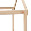 vidaXL Etagenbett ohne Matratze 90x190 cm Massivholz Kiefer