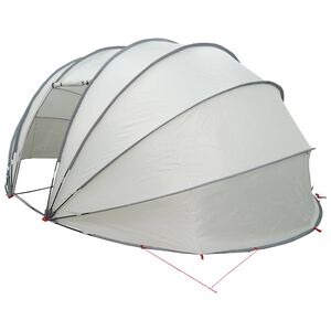 vidaXL Poolzelt Kuppel Grau 538 x 440 x 204 cm